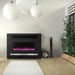 Napoleon The Alanis Electric Fireplace And Mantel Package - NEFP42-1815B
