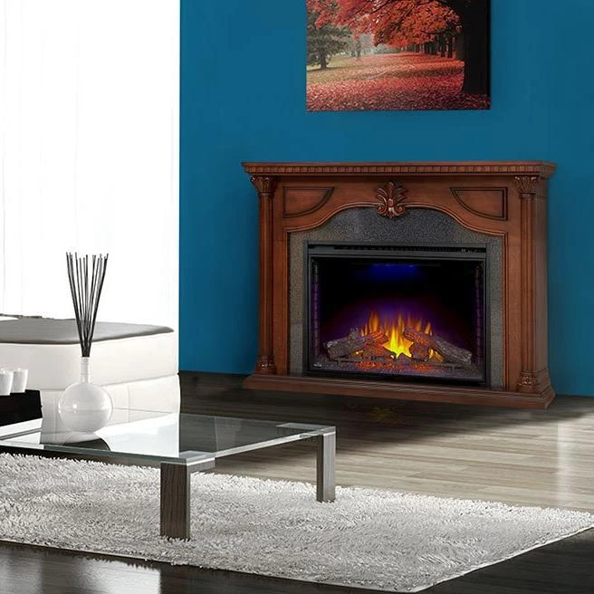 Napoleon The Aden Electric Fireplace And Mantel Package - NEFP40-0714C