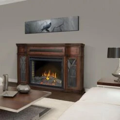 Napoleon The Colbert Electric Fireplace And Mantel Package - NEFP33-0614AM