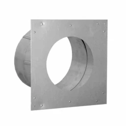 DuraVent DirectVent Pro Universal Wall Thimble Direct Vent Pipe For Gas Fireplaces & Gas Stoves - 46DVA-WTU