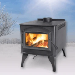 Napoleon Huntsville Leg Model Medium Wood Stove - 1400ML