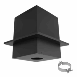 DuraVent Pellet Vent Pro 4 Inch Diameter Cathedral Ceiling Support Box - 4PVP-CS