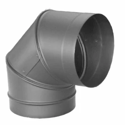 DuraVent DuraBlack 10 Inch Diameter Black 90 Degree Black Elbow - 10DBK-E90