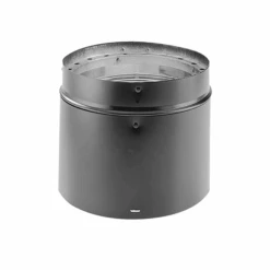 DuraVent DVL 8 Inch Diameter Double Wall Black 12 Inch Adjustable Pipe Length - 8DVL-12ADJ