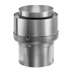 DuraVent DirectVent Pro Co-Linear Flex Connectors For 3 Inch Aluminum Flex Venting Direct Vent Pipe For Gas Fireplaces & Gas Stoves - 46DVA-ADF