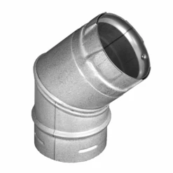 DuraVent Pellet Vent Pro 4 Inch Diameter 45 Degree Elbow - 4PVP-E45