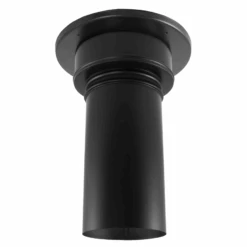DuraVent DuraBlack 6 Inch Diameter Black Slip Increaser 6 Inch -8 Inch - 6DBK-XS8