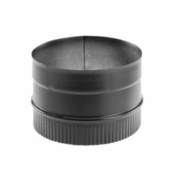 DuraVent DuraBlack 6 Inch Diameter Black Stovetop Adapter - 6DBK-AD