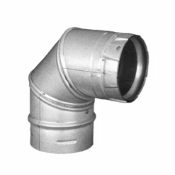 DuraVent Pellet Vent Pro 3 Inch Diameter 90 Degree Elbow - 3PVP-E90