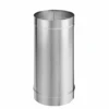DuraVent DuraBlack 6 Inch Diameter Single Wall Stainless Steel 12 Inch Pipe Length - 6DBK-12SS