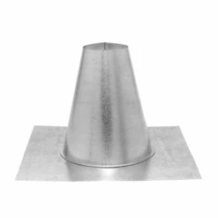 DuraVent Pellet Vent Pro 4 Inch Diameter Tall Cone Roof Flashing - 4PVP-FF