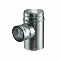DuraVent Type B Increaser Tee 5 Inch X 4 Inch - 5BVTR4