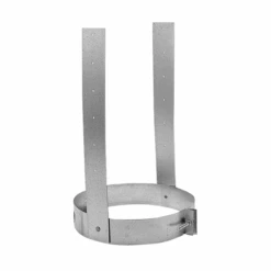 DuraVent DirectVent Pro Elbow Strap Direct Vent Pipe For Gas Fireplaces & Gas Stoves - 58DVA-ES