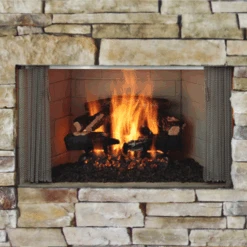 Majestic Villawood 36 Outdoor Wood Fireplace - ODVILLA-36