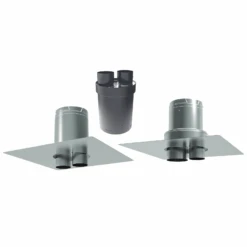 DuraVent Direct Vent Pro 4X6 Dia Co Linear Termination Adpt Direct Vent Pipe For Gas Fireplaces & Gas Stoves - 46DVA-CLTA