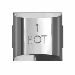 DuraVent DirectVent Pro Sconce Termination Cap Stainless Steel Direct Vent Pipe For Gas Fireplaces & Gas Stoves - 58DVA-HSC-S