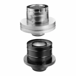 DuraVent DirectVent Pro Chimney Conversion Kit Direct Vent Pipe For Gas Fireplaces & Gas Stoves - 46DVA-KCA