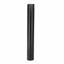 DuraVent Pellet Vent Pro 4 Inch Diameter Black 60 Inch Straight Pipe Length - 4PVP-60B