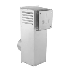 DuraVent DirectVent Pro 36 Inch Snorkel Termination Cap Direct Vent Pipe For Gas Fireplaces & Gas Stoves - 46DVA-SNK36