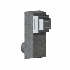 DuraVent Direct Vent Pro 5x8 DVA 36in Snorkel Direct Vent Pipe For Gas Fireplaces & Gas Stoves - 58DVA-H2-SNK36