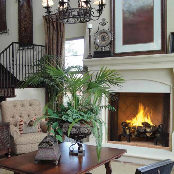 Superior 42 Inch Traditional Wood Fireplace - WRT6042