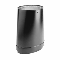 DuraVent DVL 6 Inch Diameter Oval-to-Round Adapter - 6DVL-ORAD
