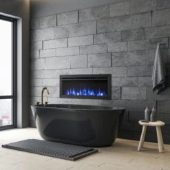 SimpliFire Allusion Slim 50 Inch Electric Fireplace - SF-ALLS50