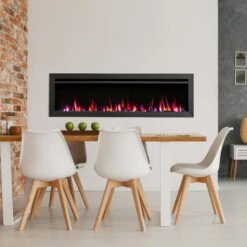 SimpliFire Allusion Slim 60 Inch Electric Fireplace - SF-ALLS60
