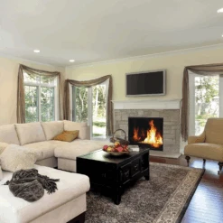 Superior 40 Inch Direct Vent Contemporary Gas Fireplace - DRC6340