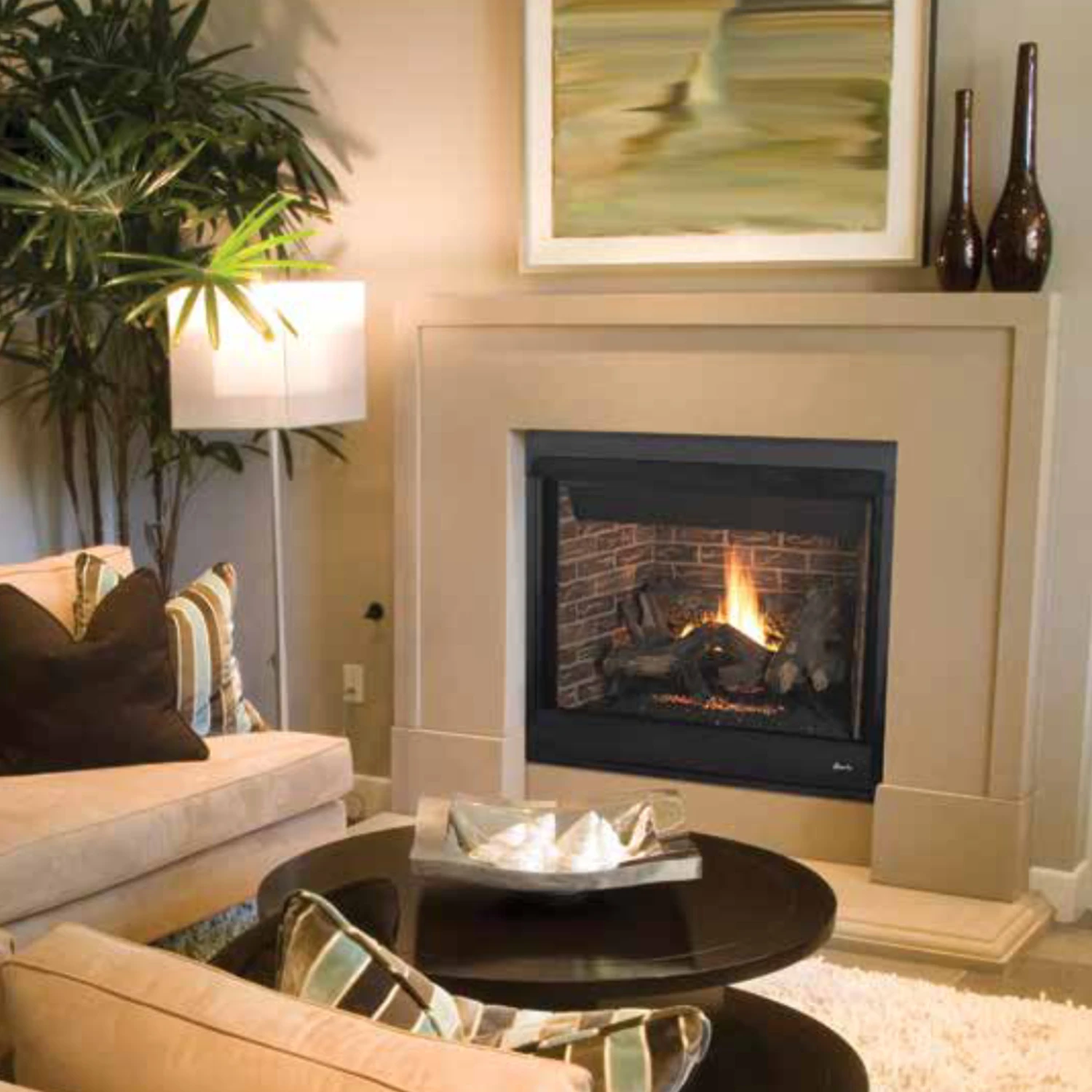 Superior 40 Inch Direct Vent Traditional Gas Fireplace - DRT4040