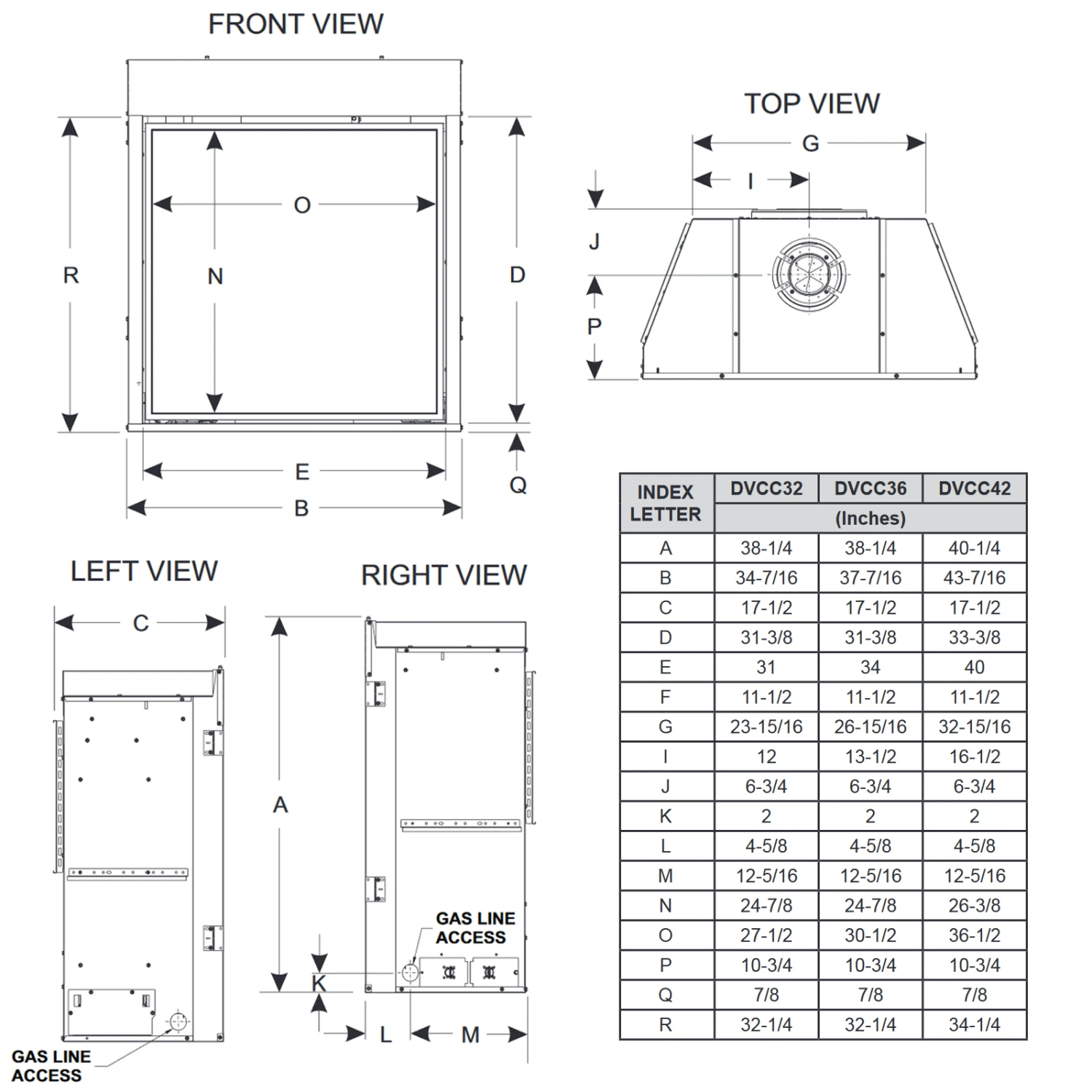 Empire Tahoe Premium 32 Clean Face Contemporary Direct Vent Gas Fireplace - DVCC32BP - Image 2