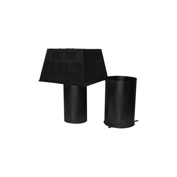 Superior Square Top With Slip Section - Black - ETL-8DM-K