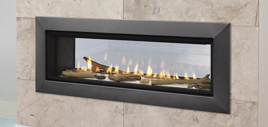 Majestic Echelon II 48 Inch See Through Linear Direct Vent Gas Fireplace - ECHEL48STIN-C - Image 2