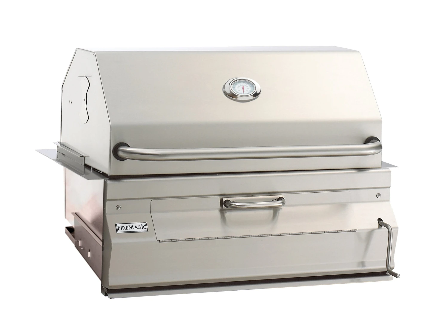 Firemagic 30 Inch Stainless Steel Built-In Charcoal Grill - 14-SC01C-A
