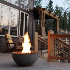 Kingsman FP 20 Round Outdoor Gas Firepit - FP2085