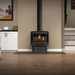 Napoleon Haliburton Pedestal Direct Vent Gas Stove - GDS28-1NSB