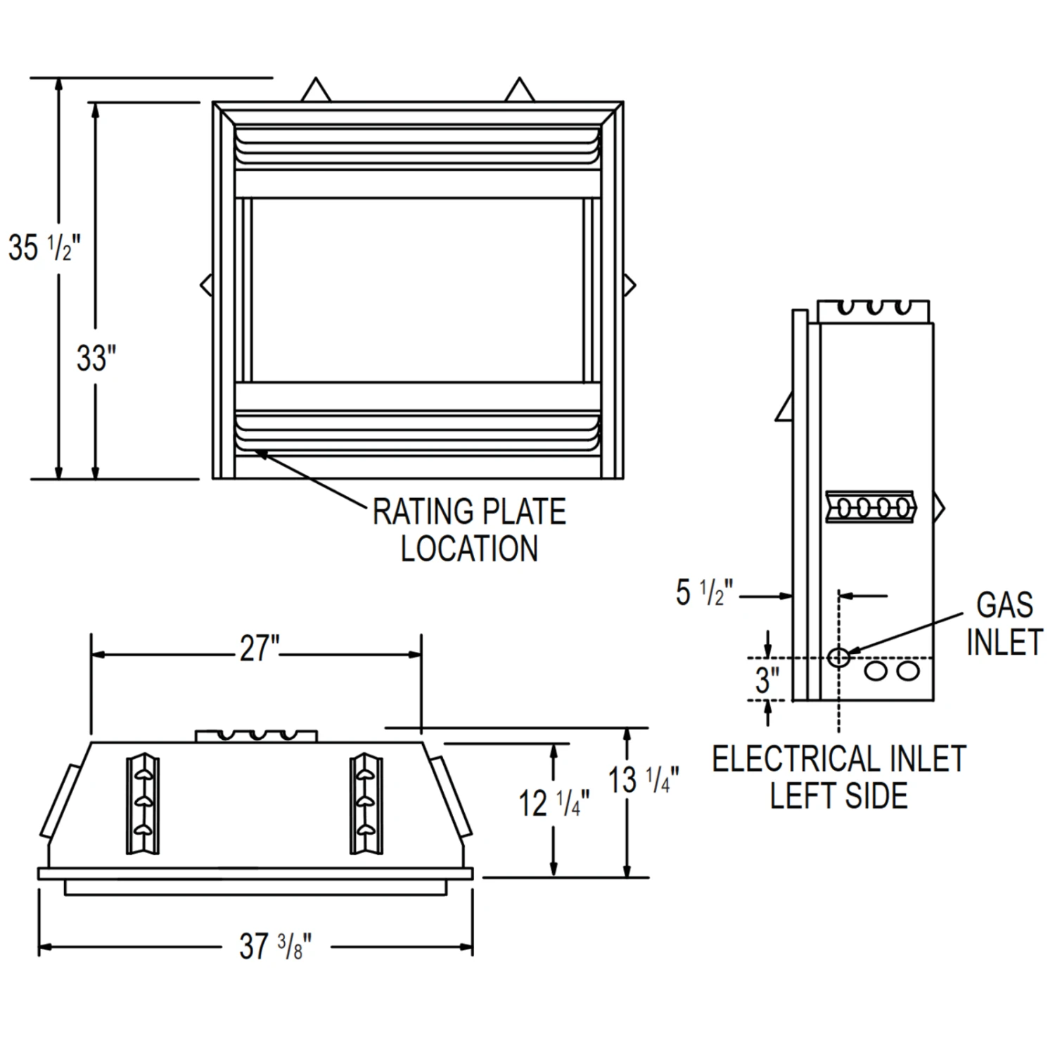 Napoleon Grandville 36 Vent Free Gas Fireplace - GVF36 - Image 2