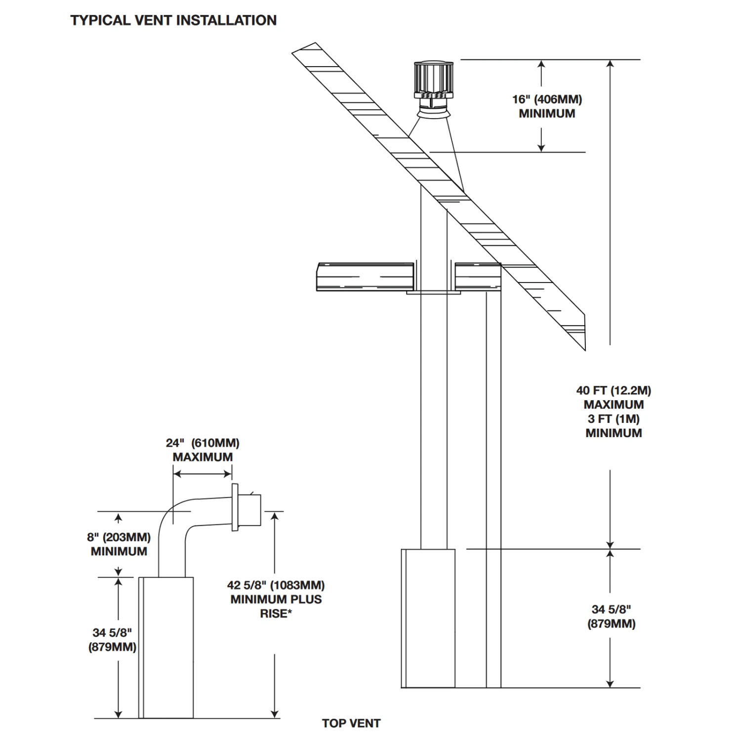 Napoleon Ascent X 36 Direct Vent Gas Fireplace - GX36 - Image 5