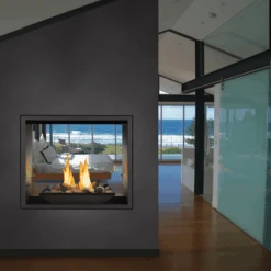 Napoleon High Definition 81 See Thru Direct Vent Gas Fireplace - HD81NT-1
