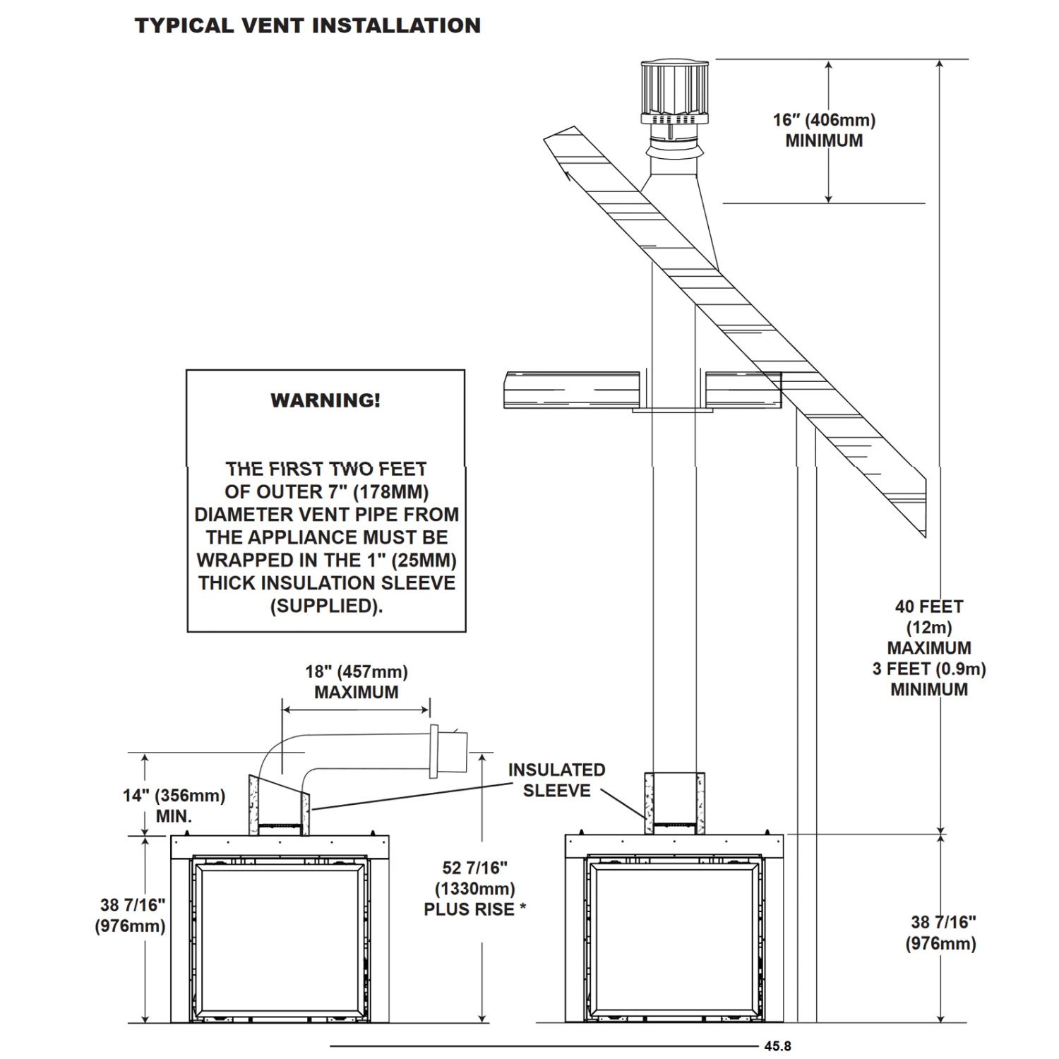 Napoleon Starfire 35 Top Vent Gas Fireplace - HDX35NT - Image 5