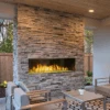 Majestic Lanai 60 Inch Outdoor Linear Gas Fireplace - ODLANAIG-60