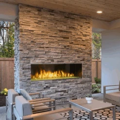 Majestic Lanai 60 Inch Outdoor Linear Gas Fireplace - ODLANAIG-60