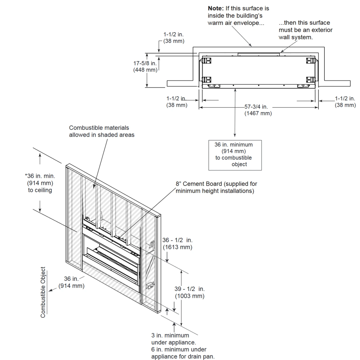 Majestic Lanai Outdoor Linear Gas Fireplace - ODLANAIG-51 - Image 4