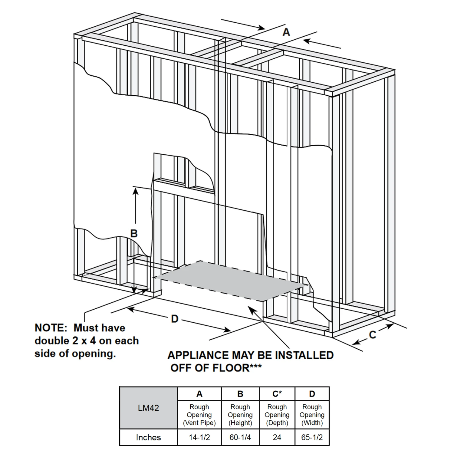 Majestic Longmire 42 Radiant Wood Fireplace - LM42-SS - Image 3