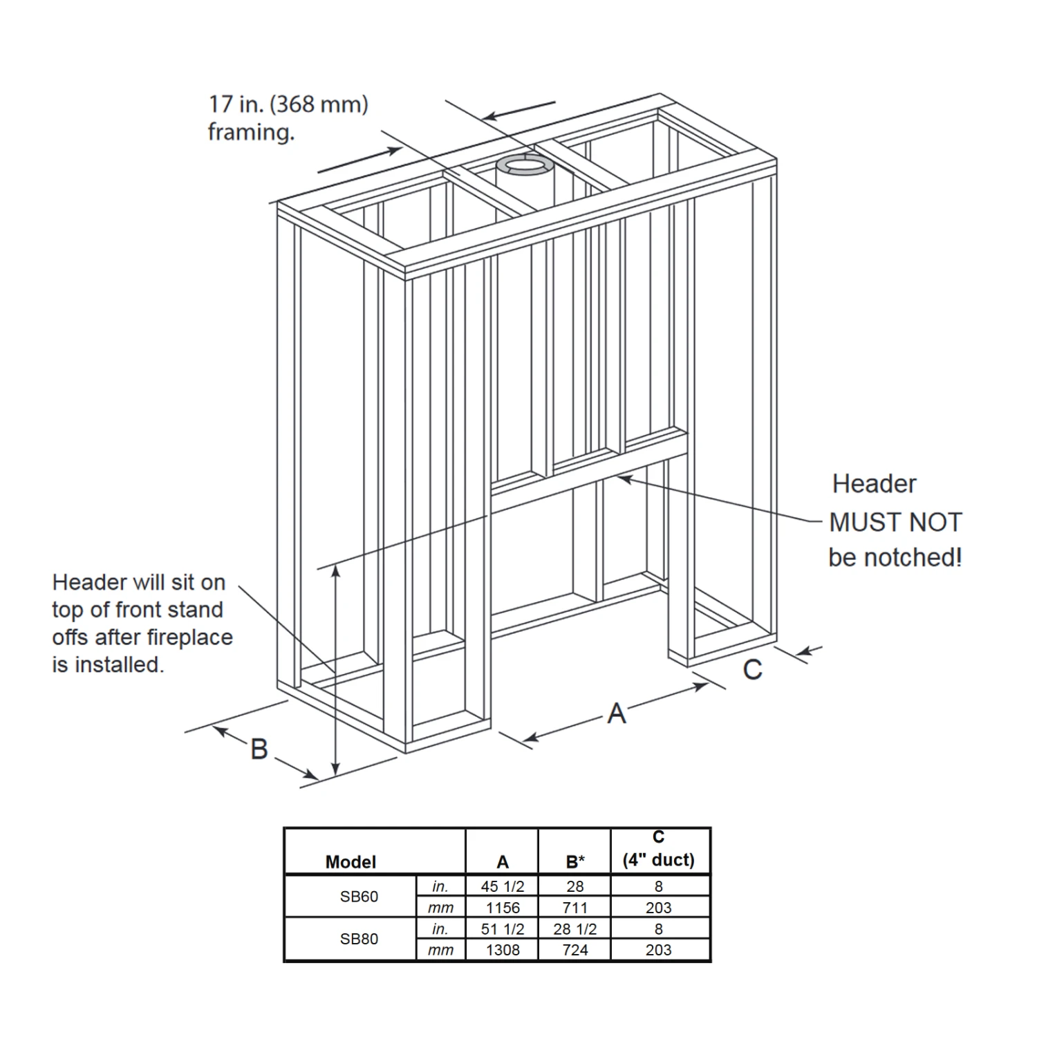 Majestic Biltmore 42 Radiant Wood Burning Fireplace - SB80 - Image 3