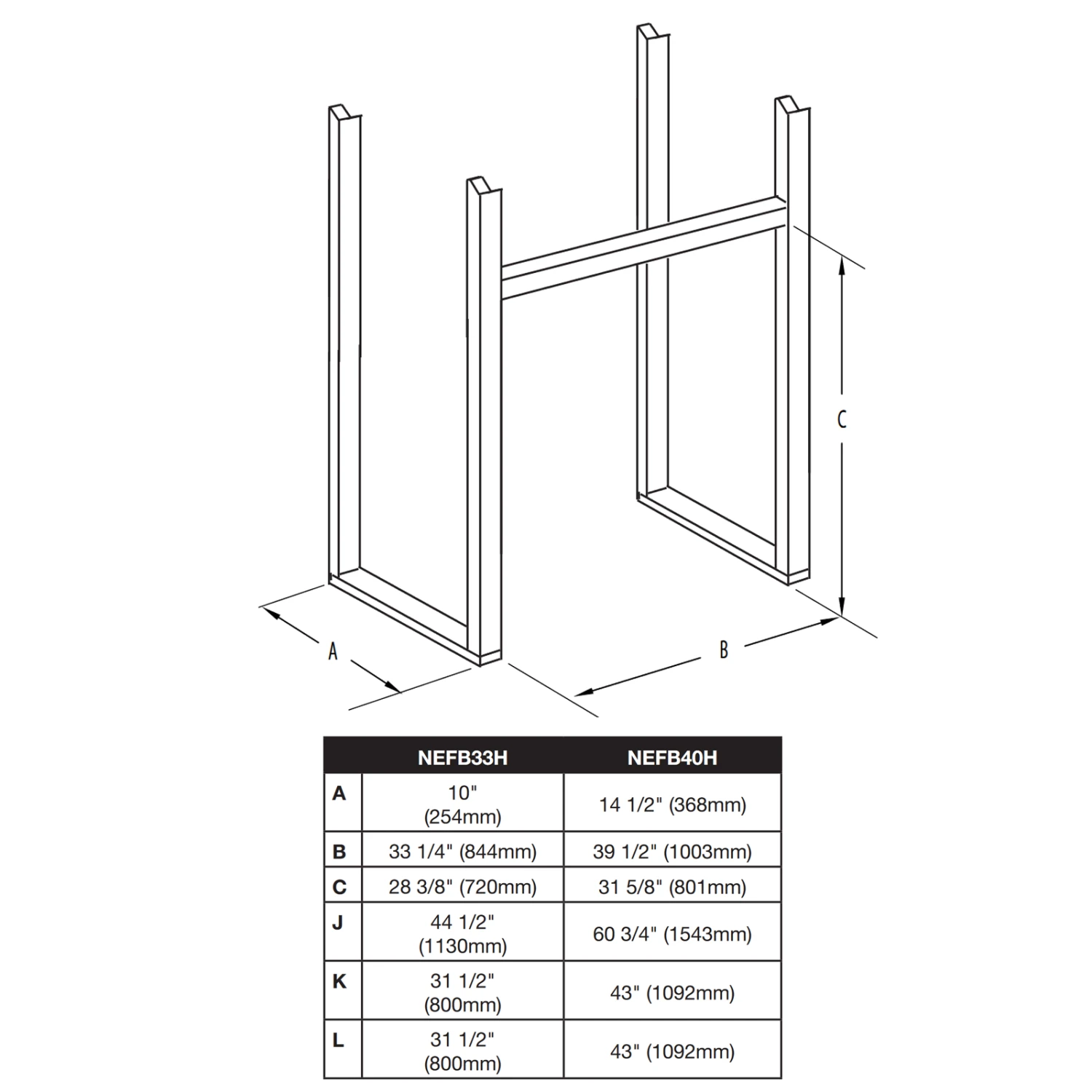 Napoleon Ascent 33 Built-In Electric Fireplace - NEFB33H - Image 3