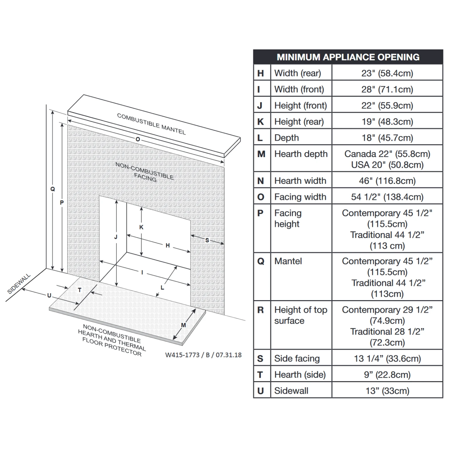 Napoleon Oakdale Majolica Brown Traditional Cast Iron Wood Burning Insert - EPI3TN - Image 3