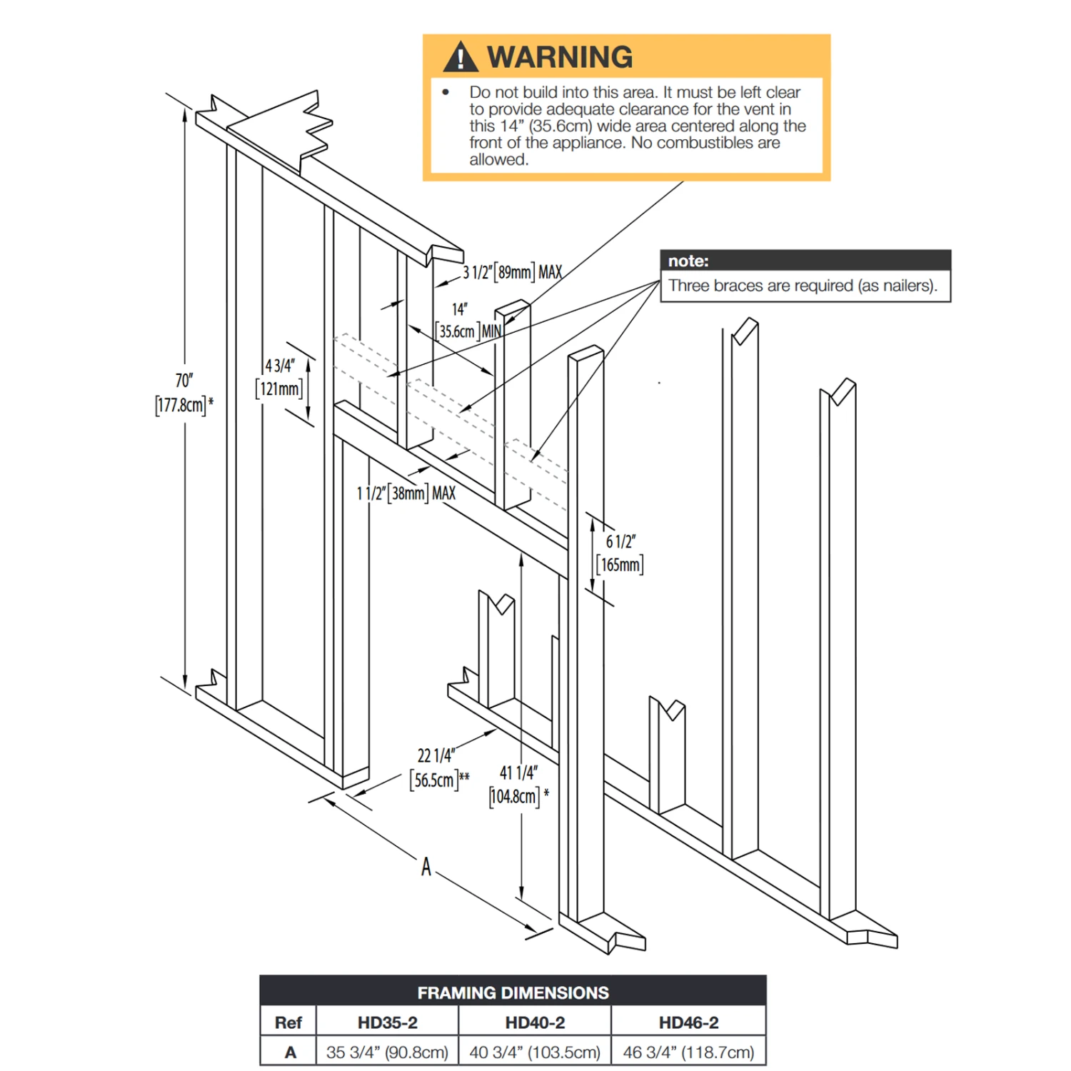 Napoleon High Definition 46 Direct Vent Gas Fireplace - HD46NT-2 - Image 3