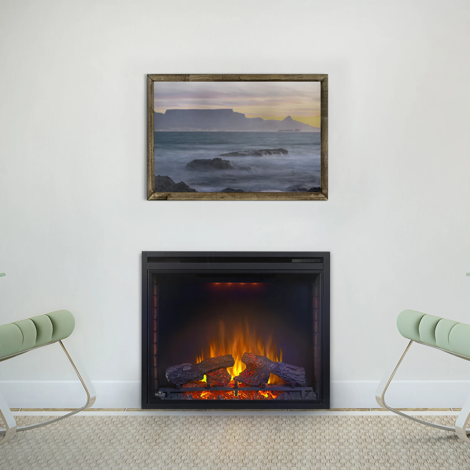 Napoleon Ascent 33 Built-In Electric Fireplace - NEFB33H