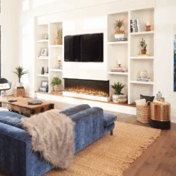 Napoleon Trivista 60 Three Sided Electric Fireplace - NEFB60H-3SV